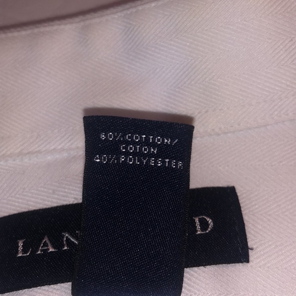 Lands’End Men’s Button Down Size 18.5 x 37 (Tall) - Picture 7 of 7